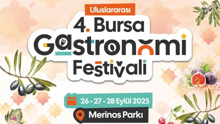 Bursa Gastronomi Festivali Rota Yeniden Oluşuyor