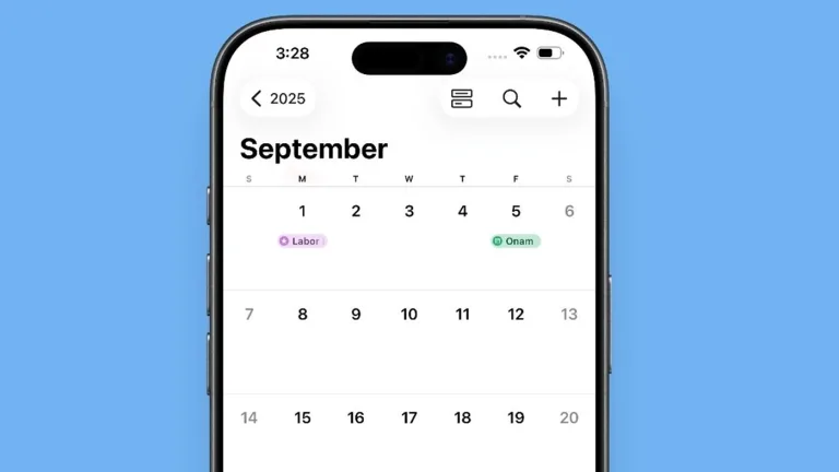 iOS 26 güncellemesi takvim aramasını bozuyor