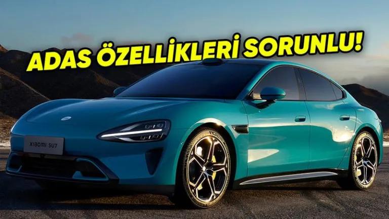Xiaomi, tüm SU7'leri geri çağırıyor: ADAS sorunu çözülecek