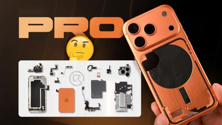 iPhone 17 Pro'nun onarımı kolaylaşıyor