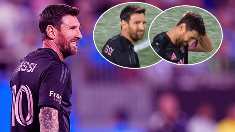 Messi’nin panenka penaltı denemesi başarısız oldu