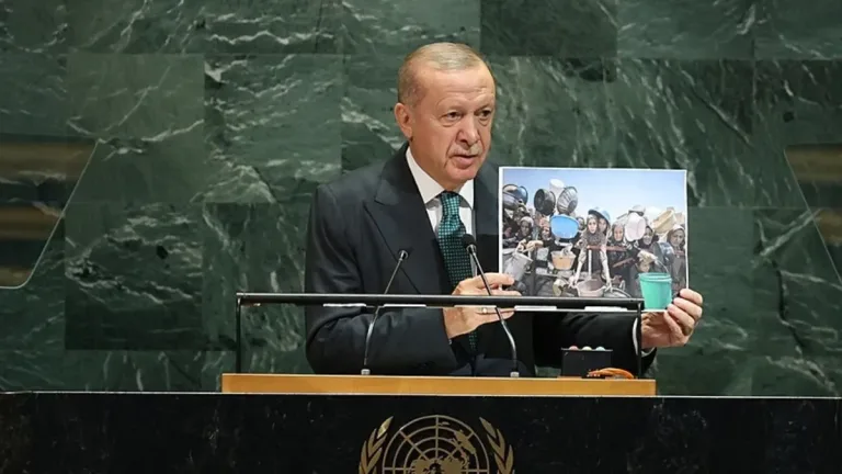 Erdoğan BM kürsüsünde Filistin’in sesi oldu